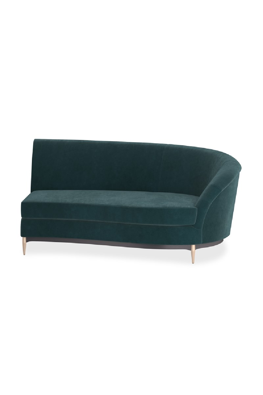 Green Velvet Sectional Sofa | Oroa.com