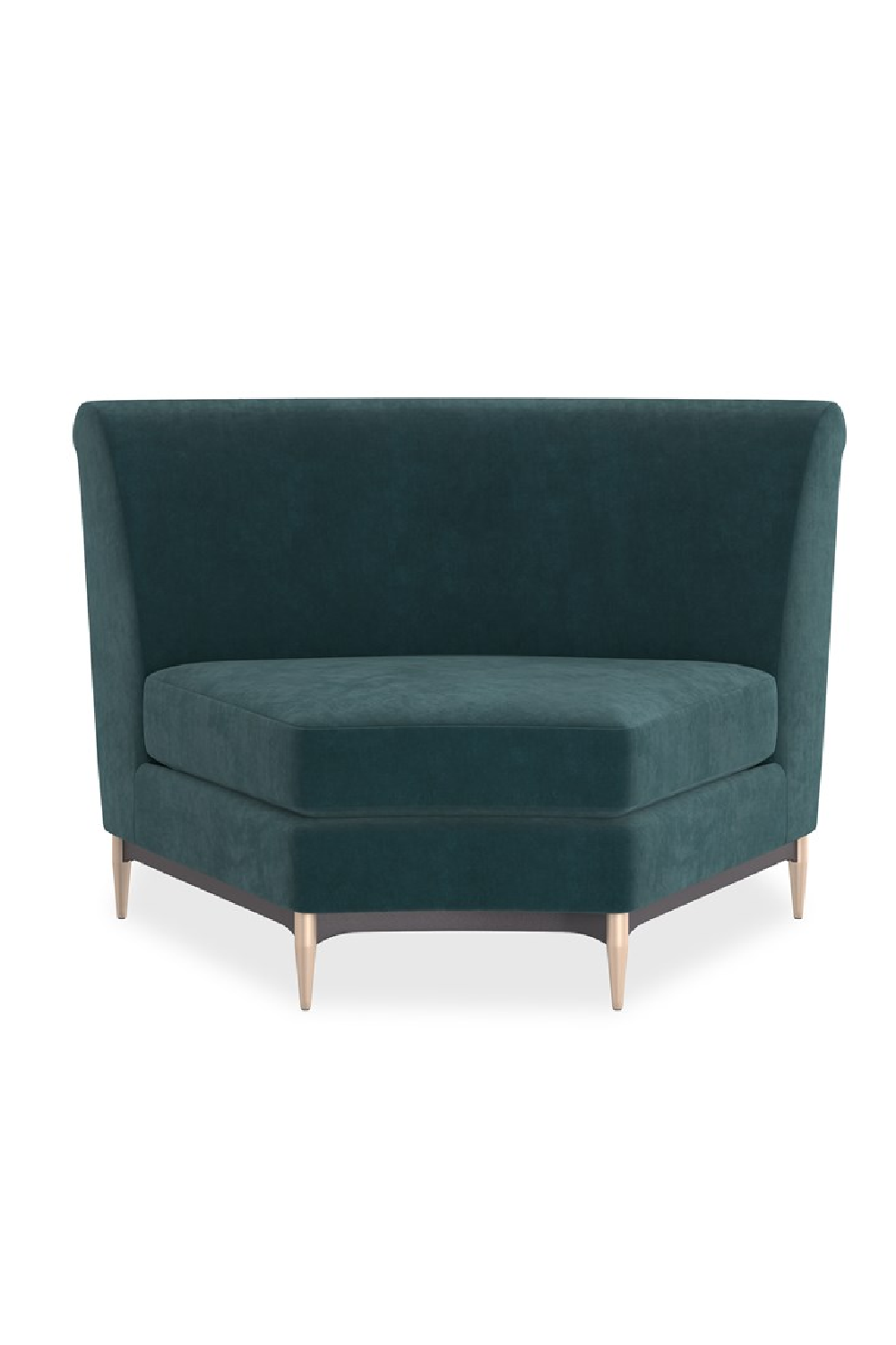 Green Velvet Sectional Sofa | Oroa.com