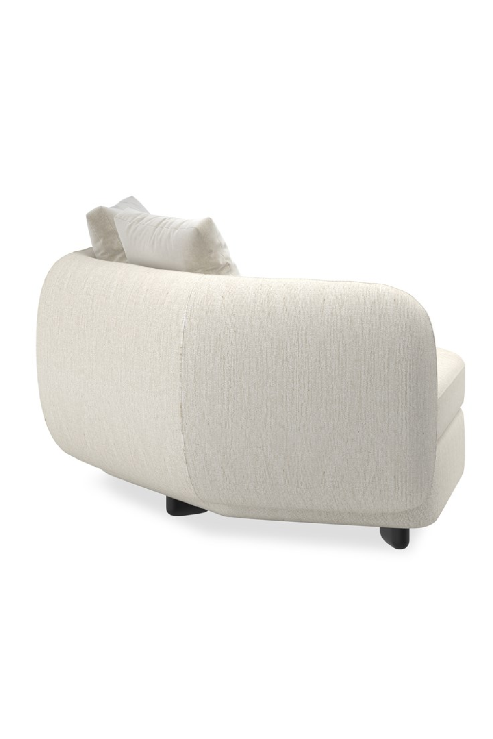 Ivory Linen Sectional Chair | Oroa.com
