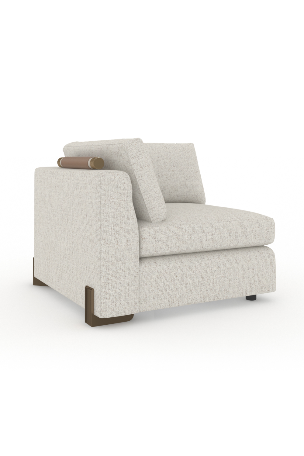 Cream Fabric Corner Sofa | Oroa.com