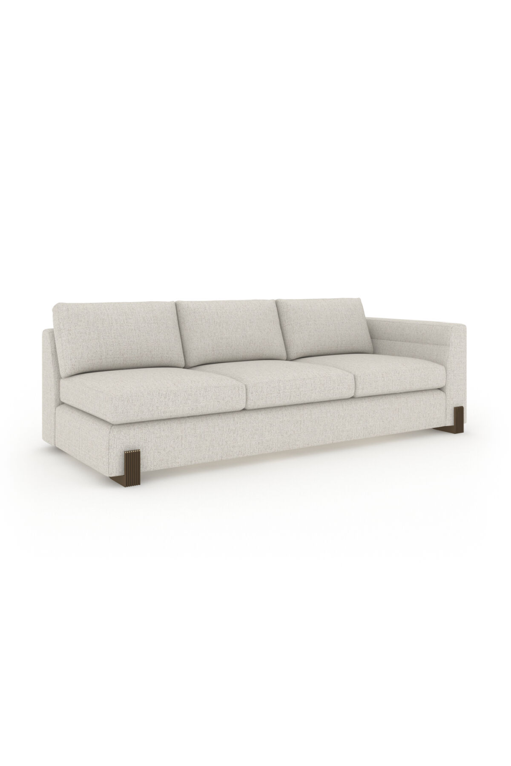 Woven Fabric Single-Armed Sofa | Oroa.com