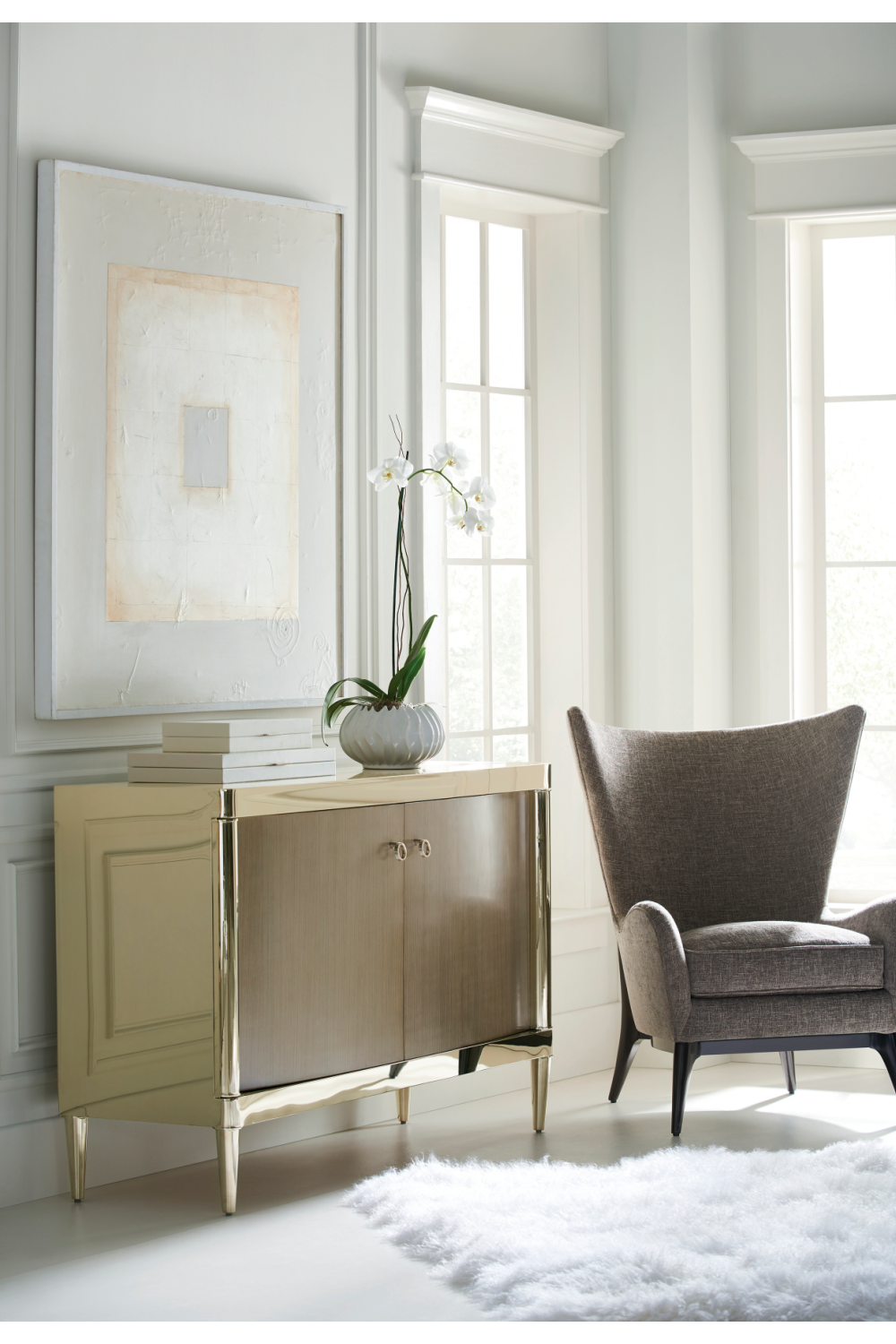 Modern Wing Lounge Chair | Oroa.com