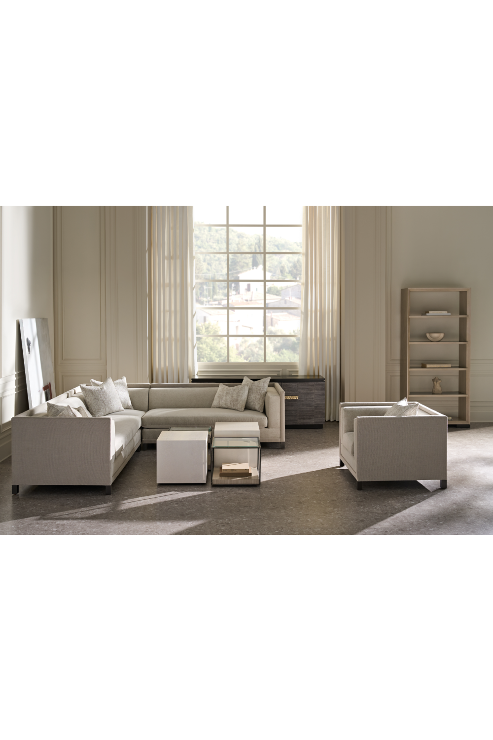 Poplar Modern Drawers Chest | Oroa.com
