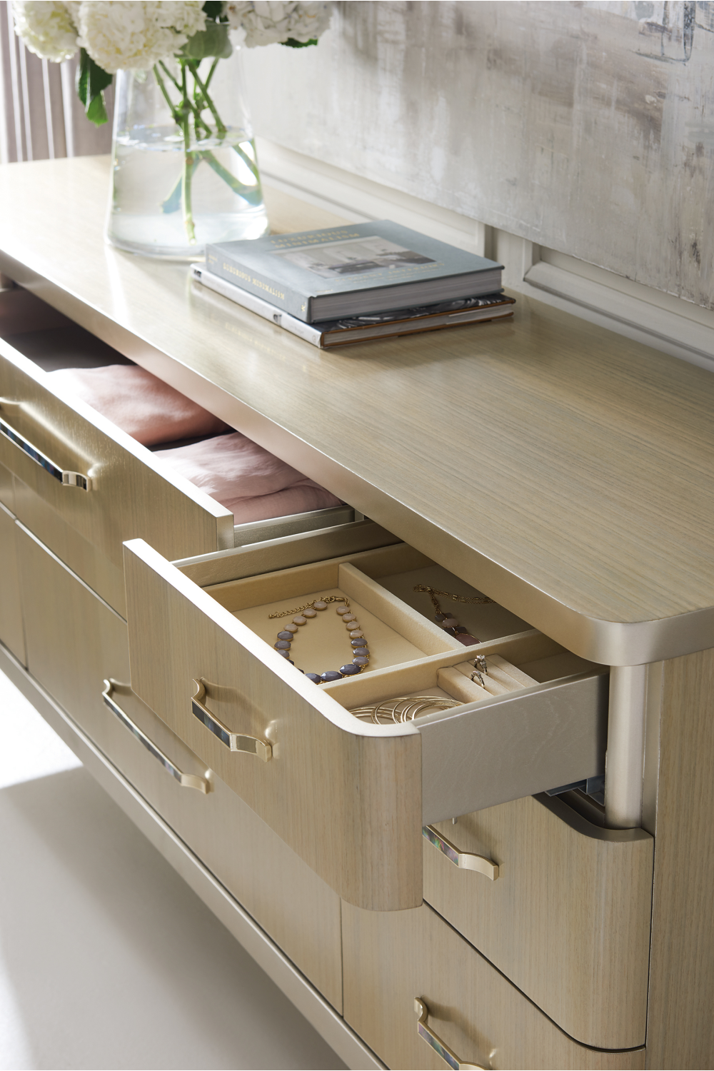 Taupe Wooden Dresser | Oroa.com