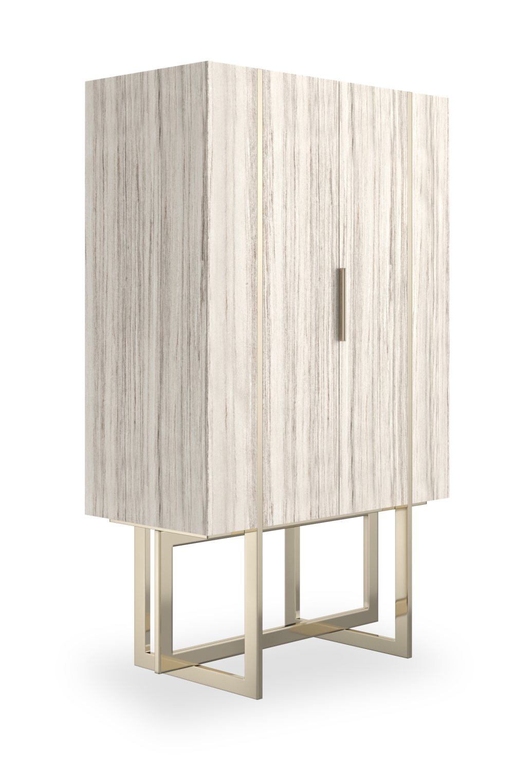 Sandstone 2-Door Bar Cabinet | Oroa.com