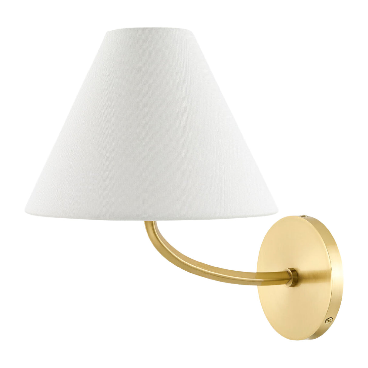 Modern European furniture - White Empire Linen Wall Lamp - www.oroa.com | Oroa.com