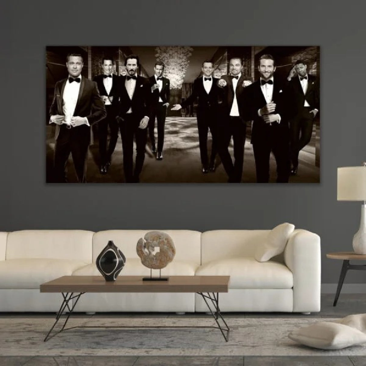Modern European furniture - Iconic Men Art Print - www.oroa.com | Oroa.com