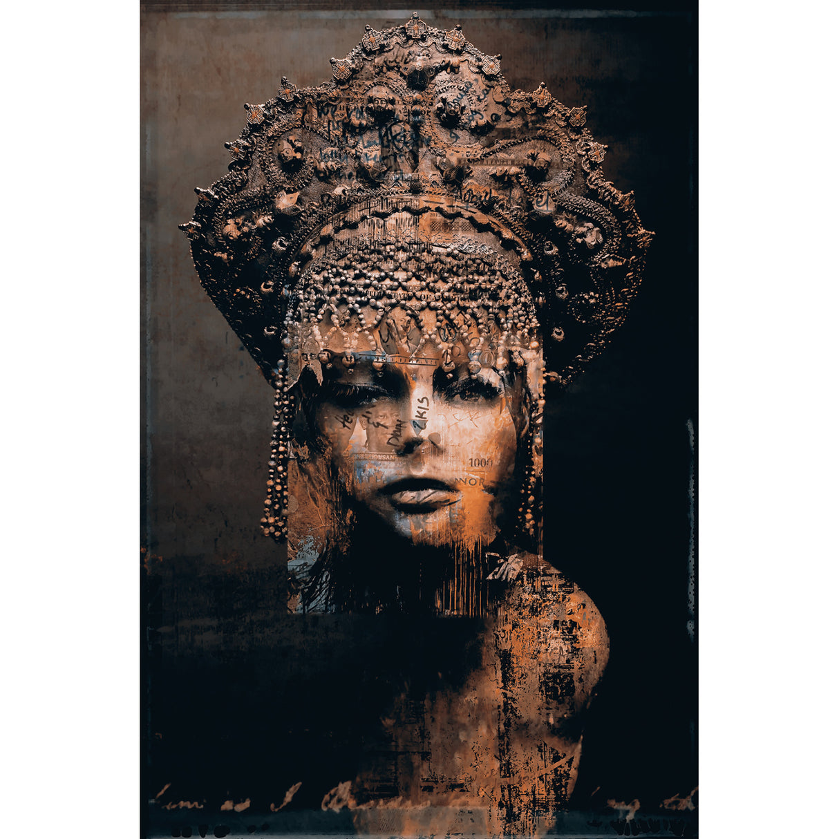 Copper Tiara Photographic Art | Oroa.com