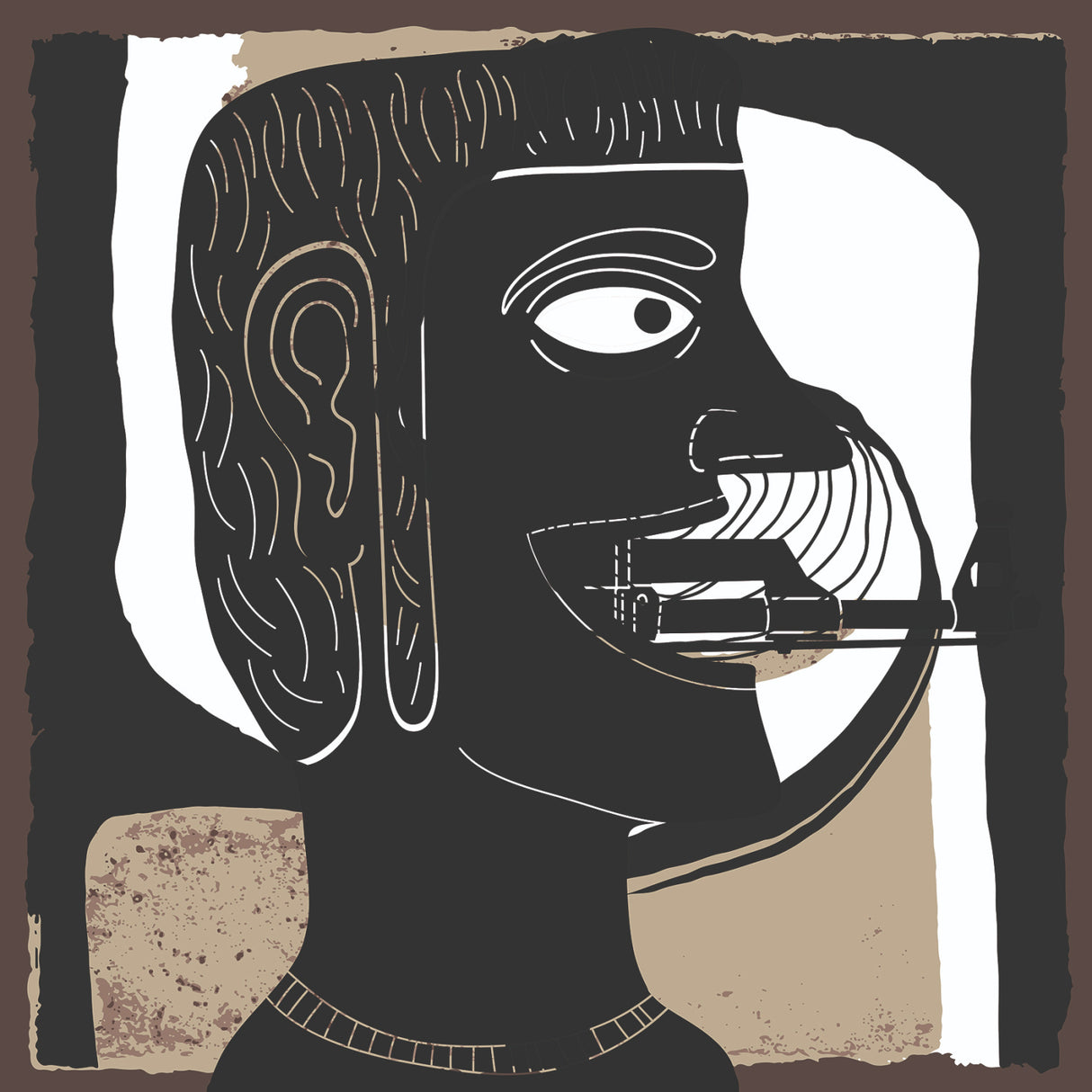 Surrealistic Man Drawing Art | Oroa.com