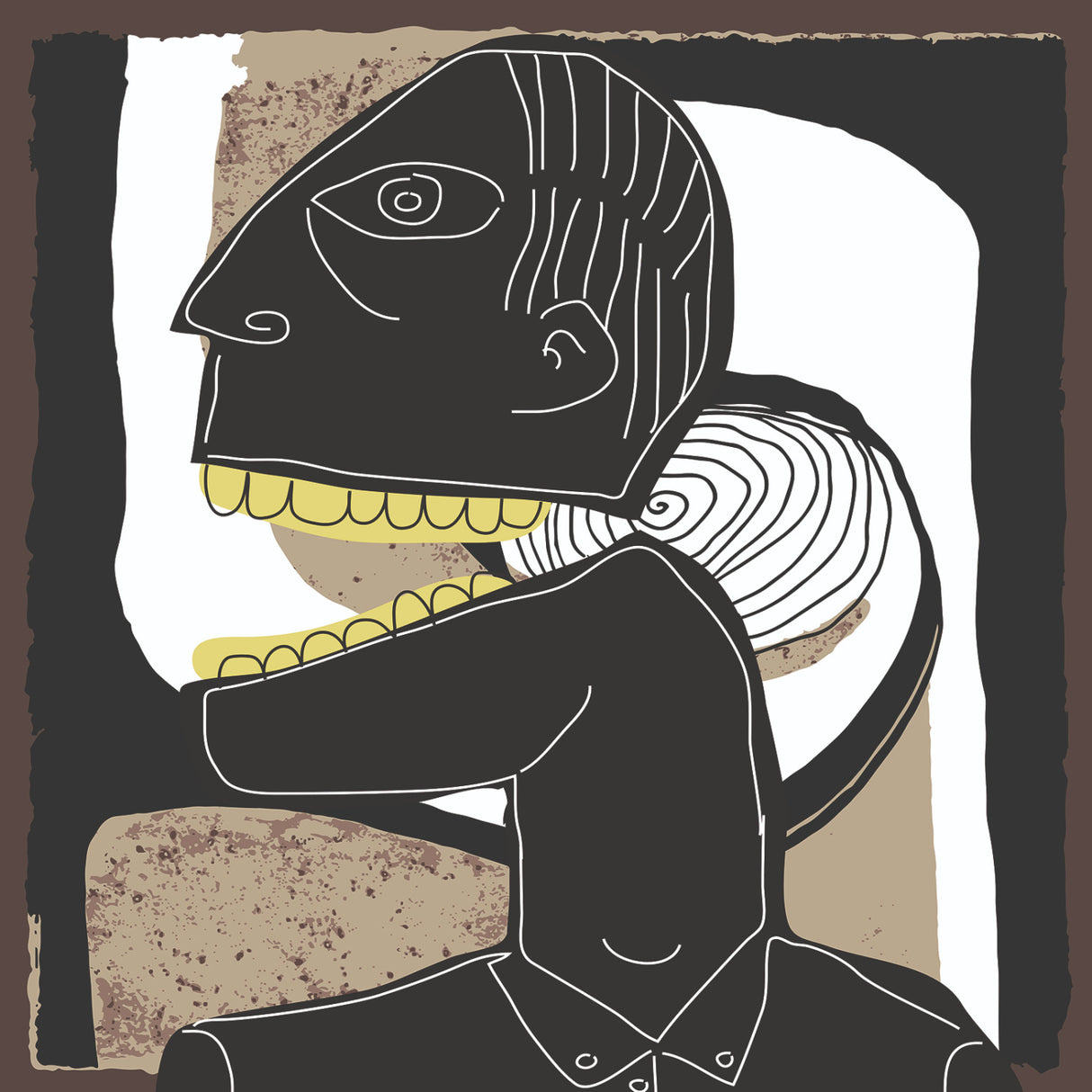 Surrealistic Male Art Print | Oroa.com
