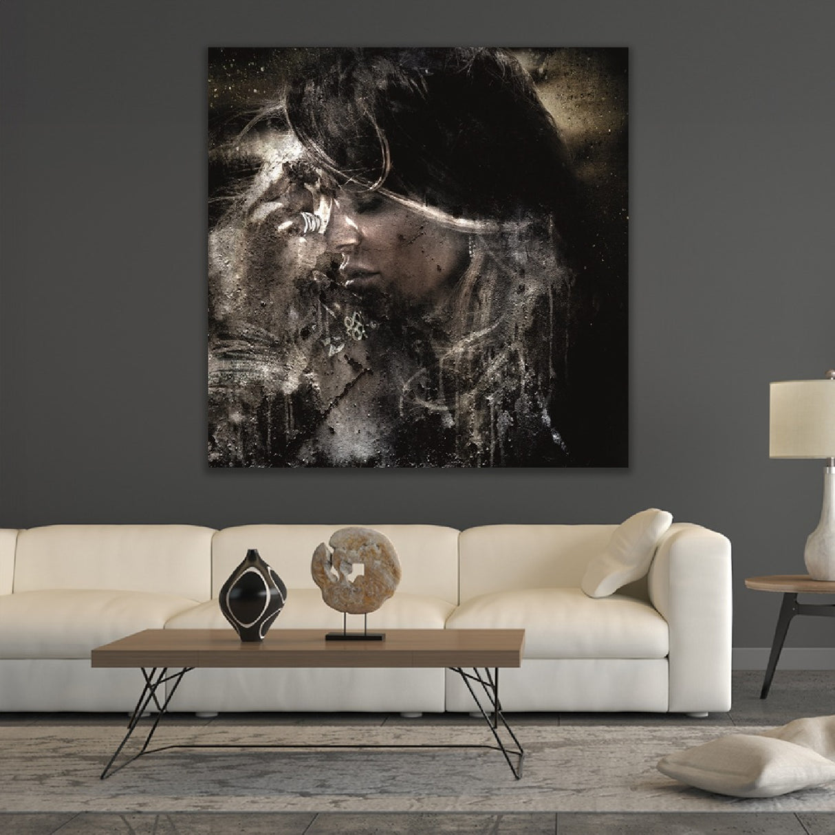 Weathered Side Portrait Photographic Art | Oroa.com