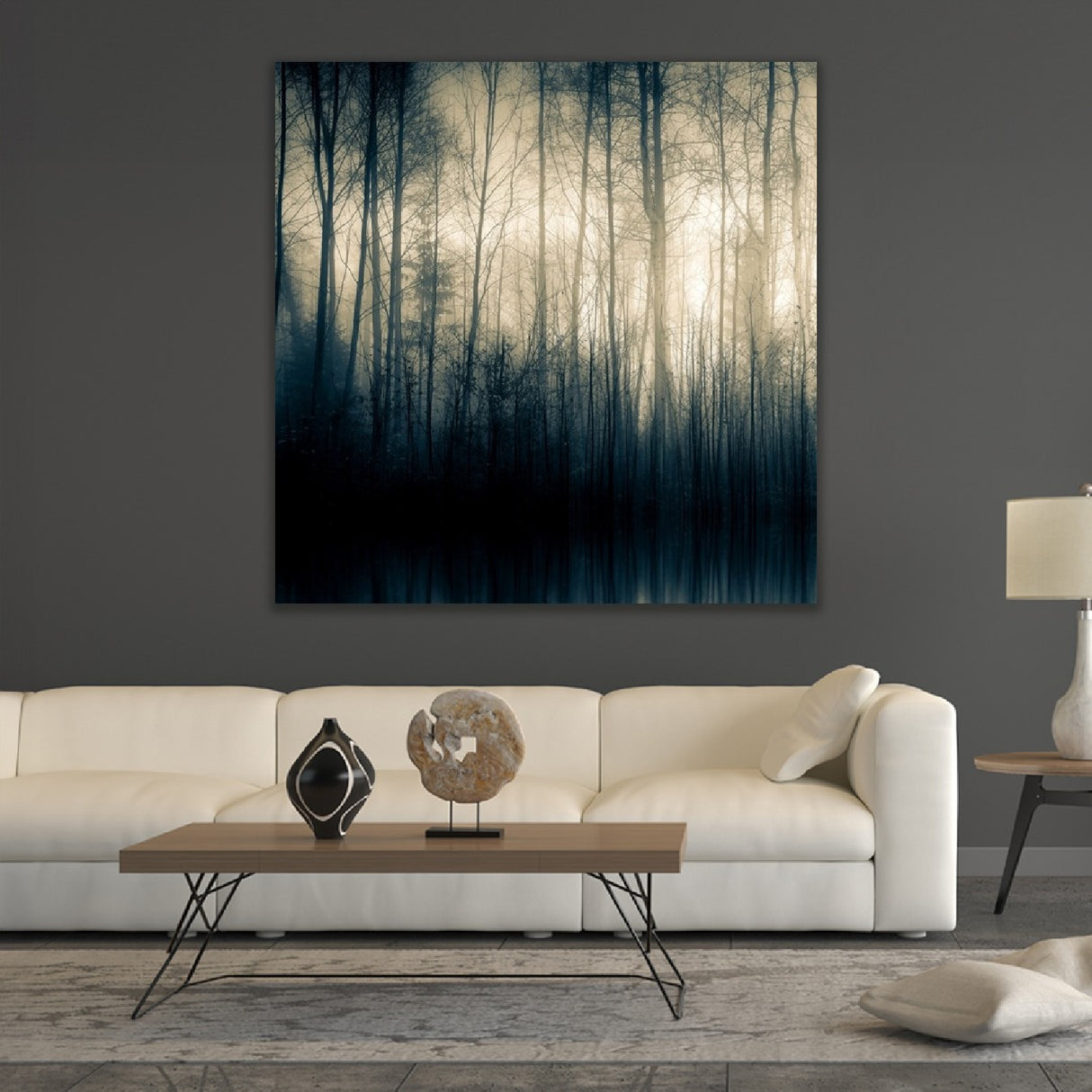 Misty Woodland Photographic Art | Oroa.com
