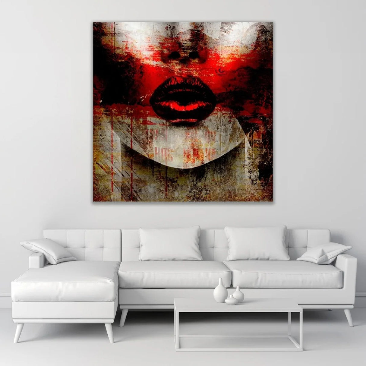 Modern European furniture - Woman's Lips Decorative Image - www.oroa.com | Oroa.com
