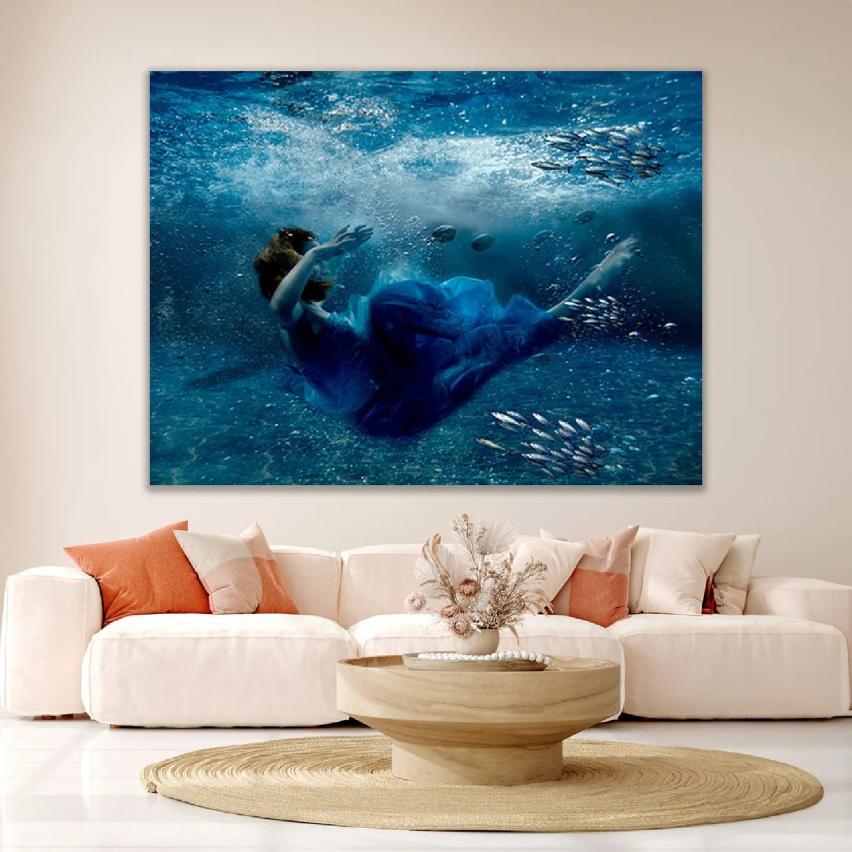 Woman Underwater Photographic Art | Oroa.com