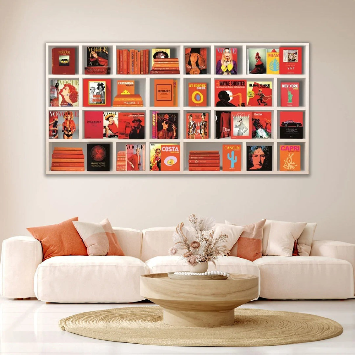 Orange Books Artwork | Oroa.com