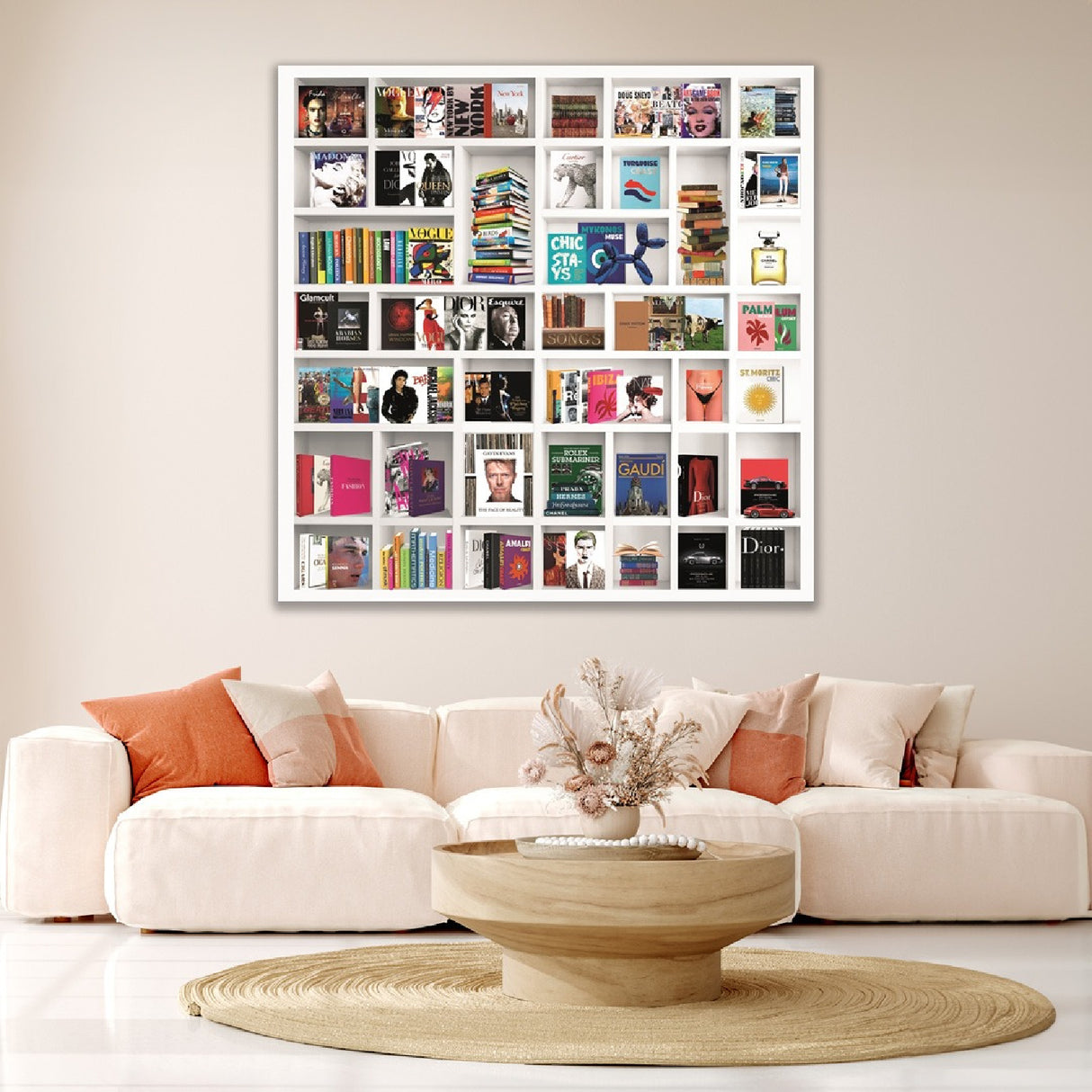 Books Collage Photographic Art | Oroa.com