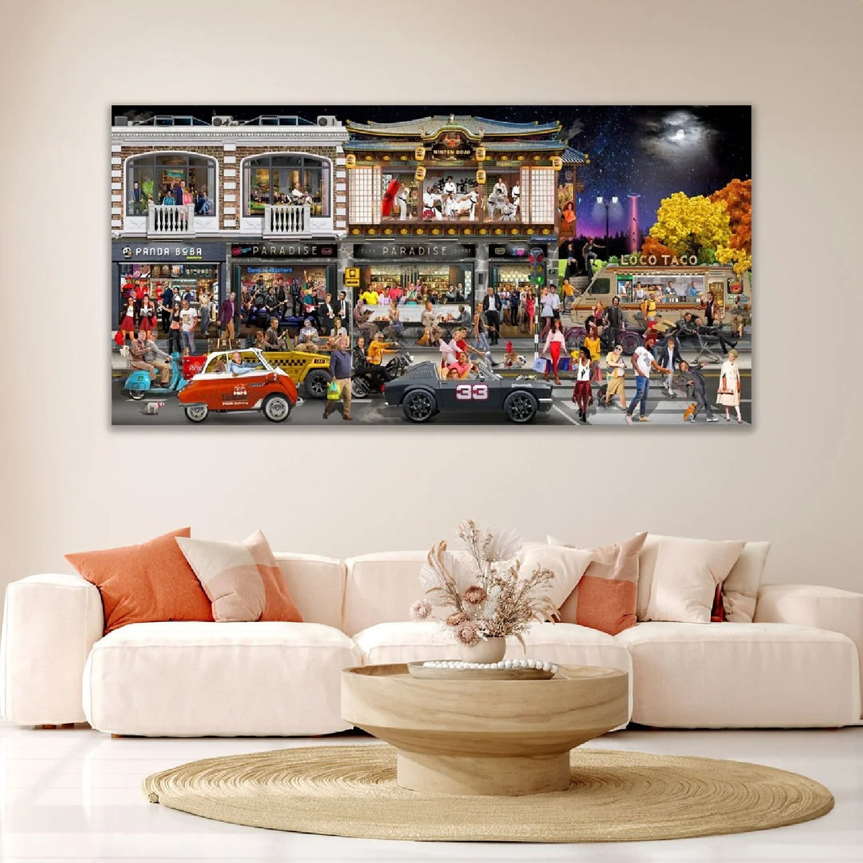City Crowd Photographic Art | Oroa.com