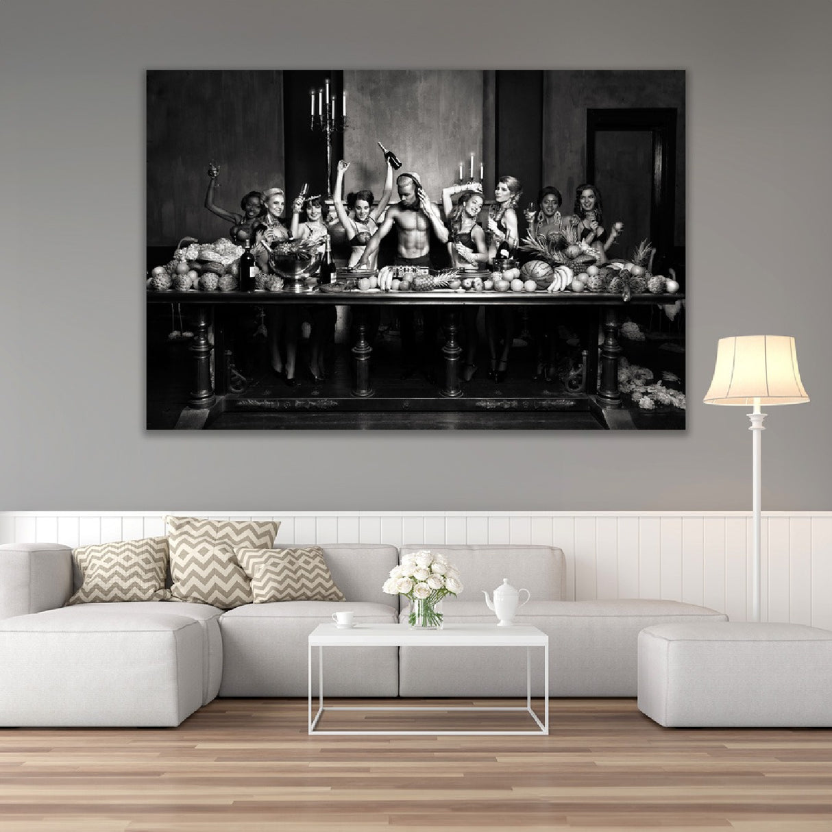 Black & White Fruit Party Photographic Art | Oroa.com