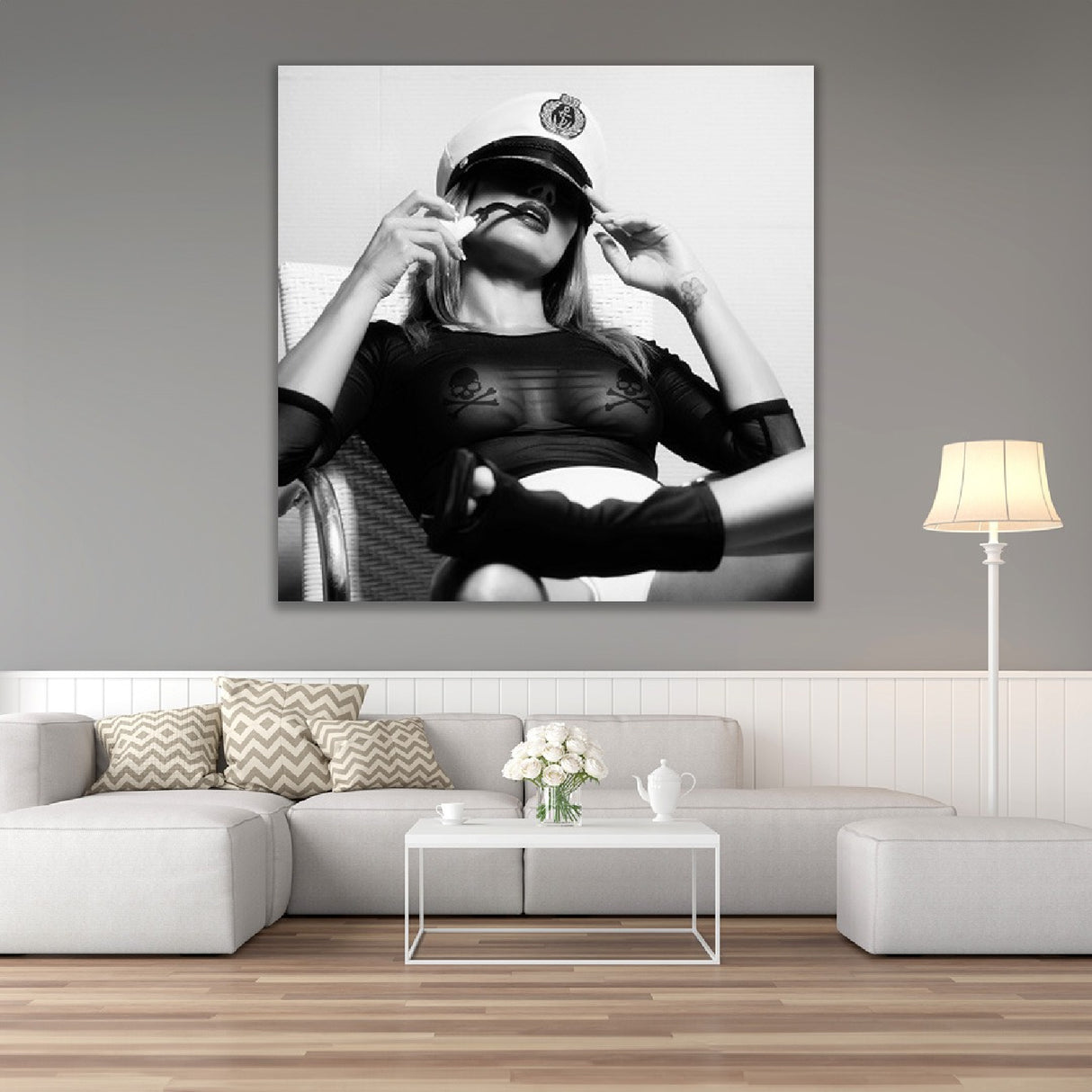 Black & White Sensual Woman Photographic Art | Oroa.com