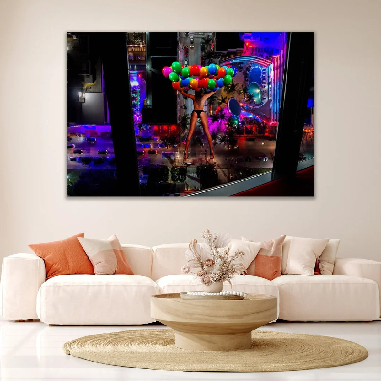 Multicolored Balloons Photographic Art | Oroa.com
