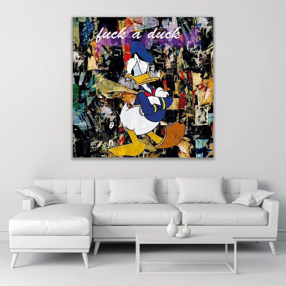Donald Duck Art Print | Oroa.com