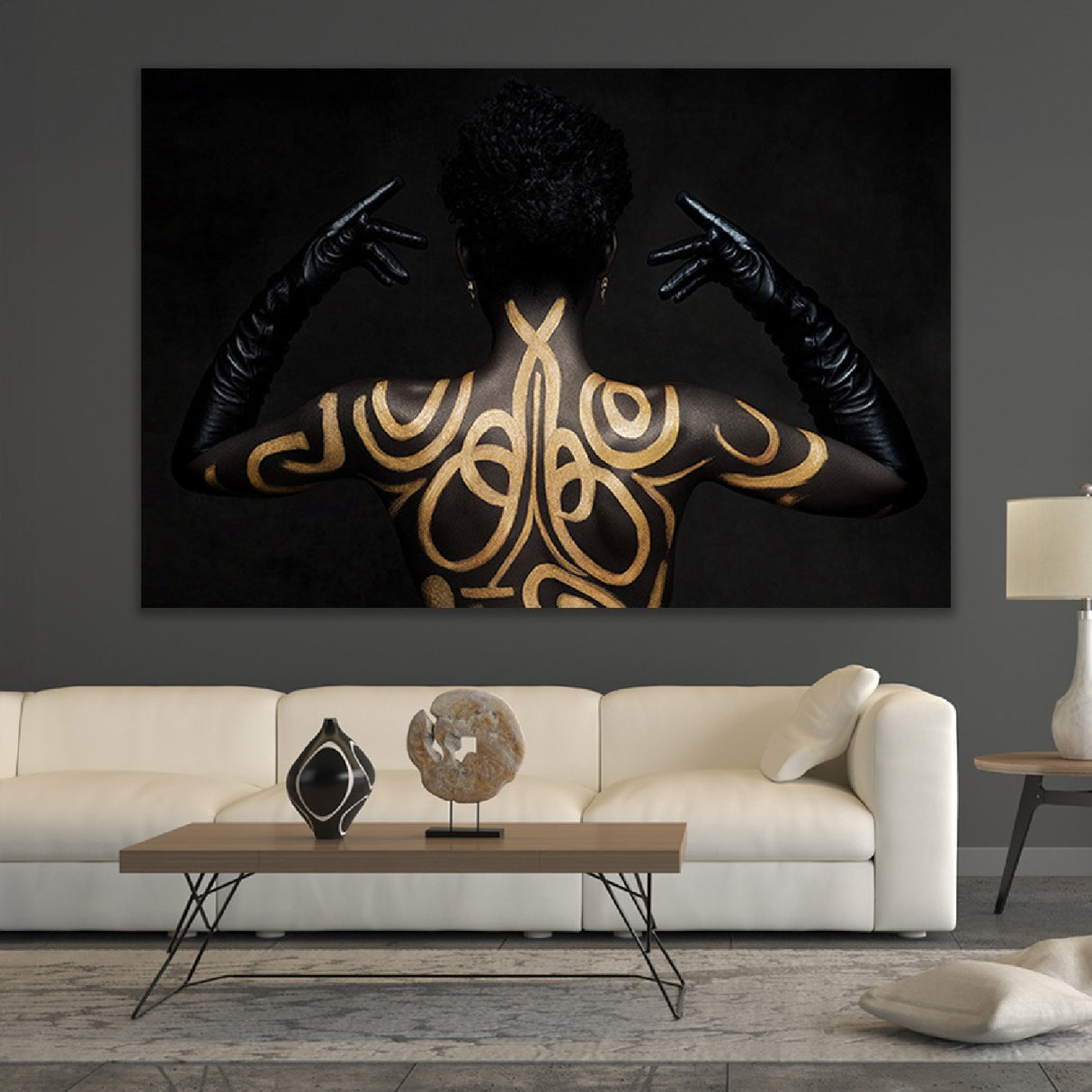 Tattooed Back Photographic Art | Oroa.com