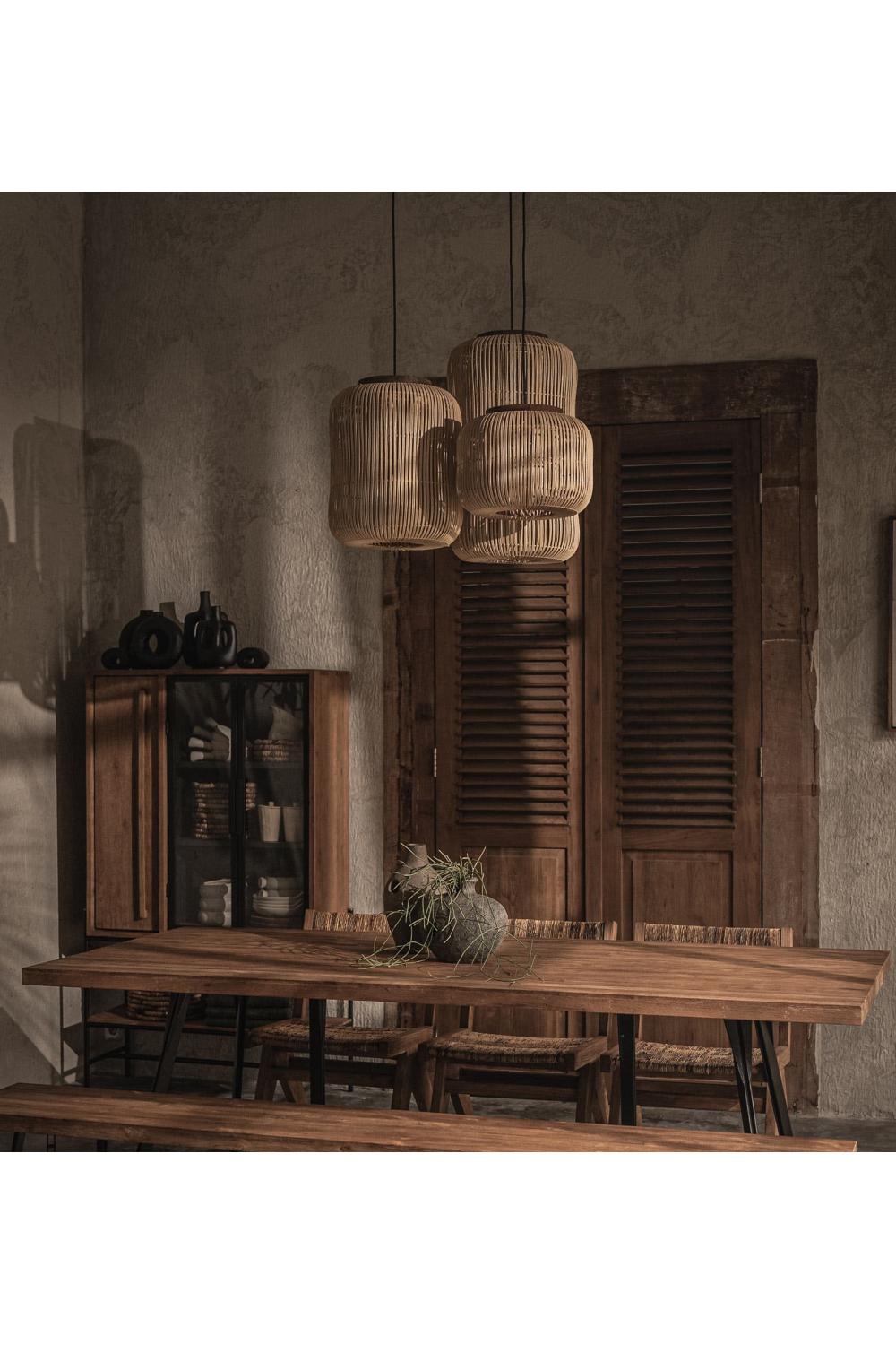 Natural Rattan Hanging Lamp | Oroa.com
