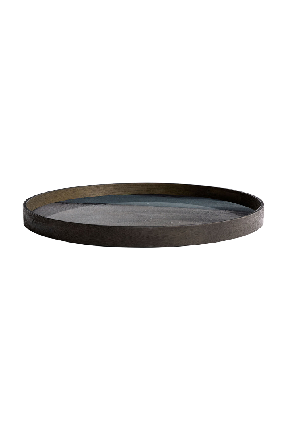 Hand-painted Glass Round Tray | Oroa.com