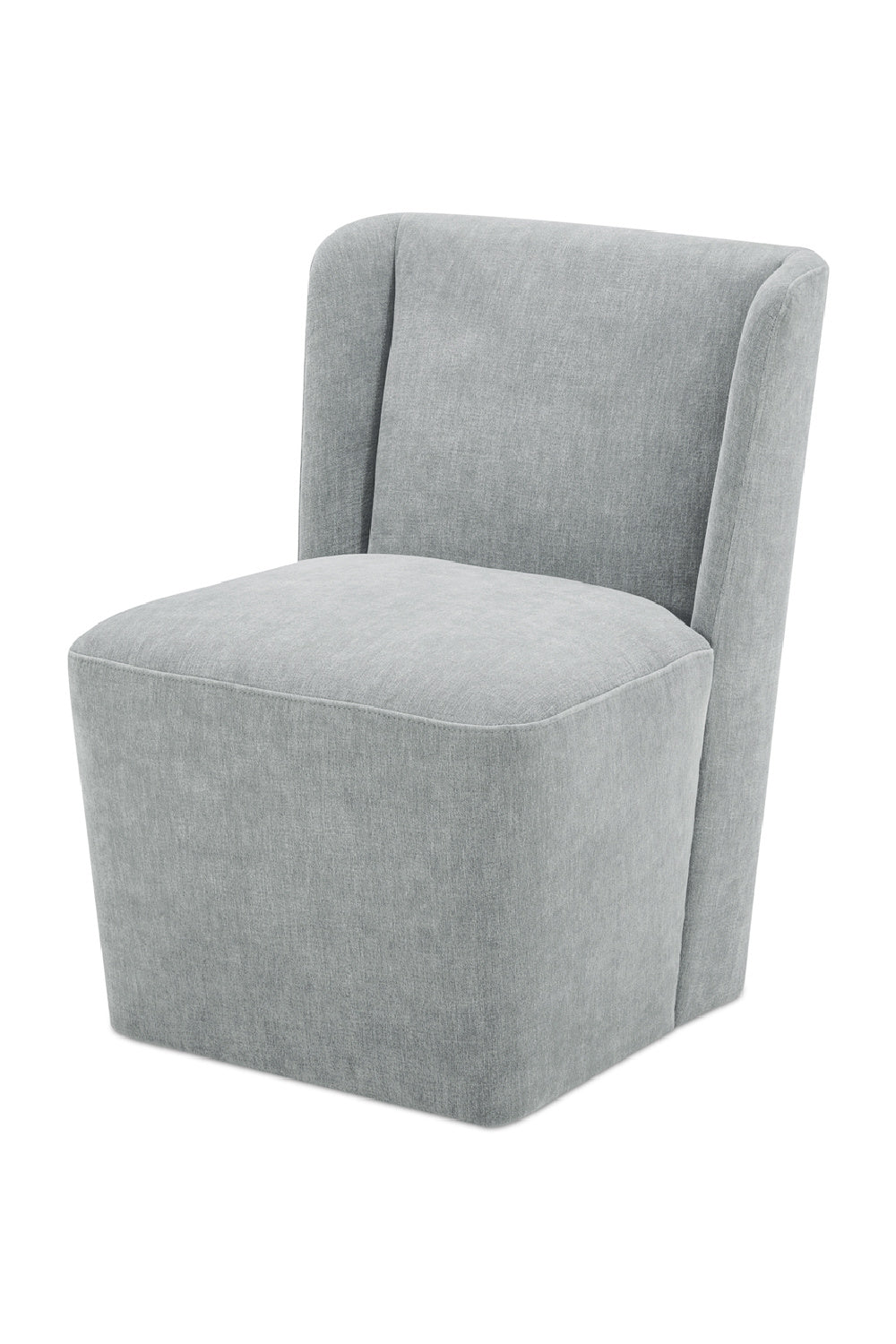 Modern European furniture - Upholstered Rolling Dining Chair - www.oroa.com | Oroa.com