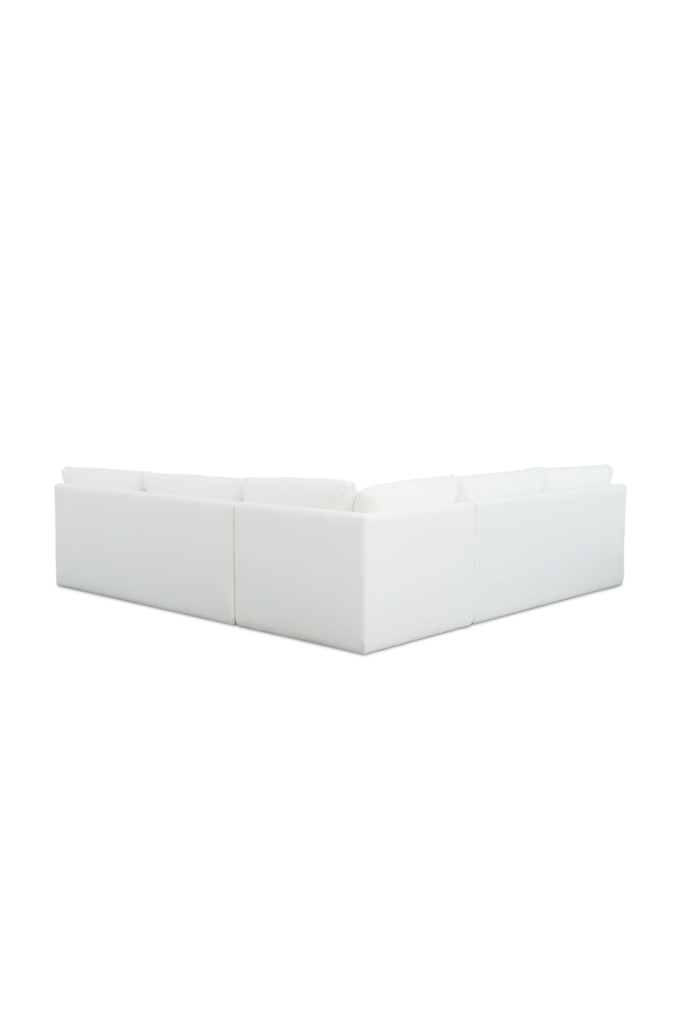 Modern European furniture - 3-Piece White Outdoor Modular Sofa - www.oroa.com | Oroa.com