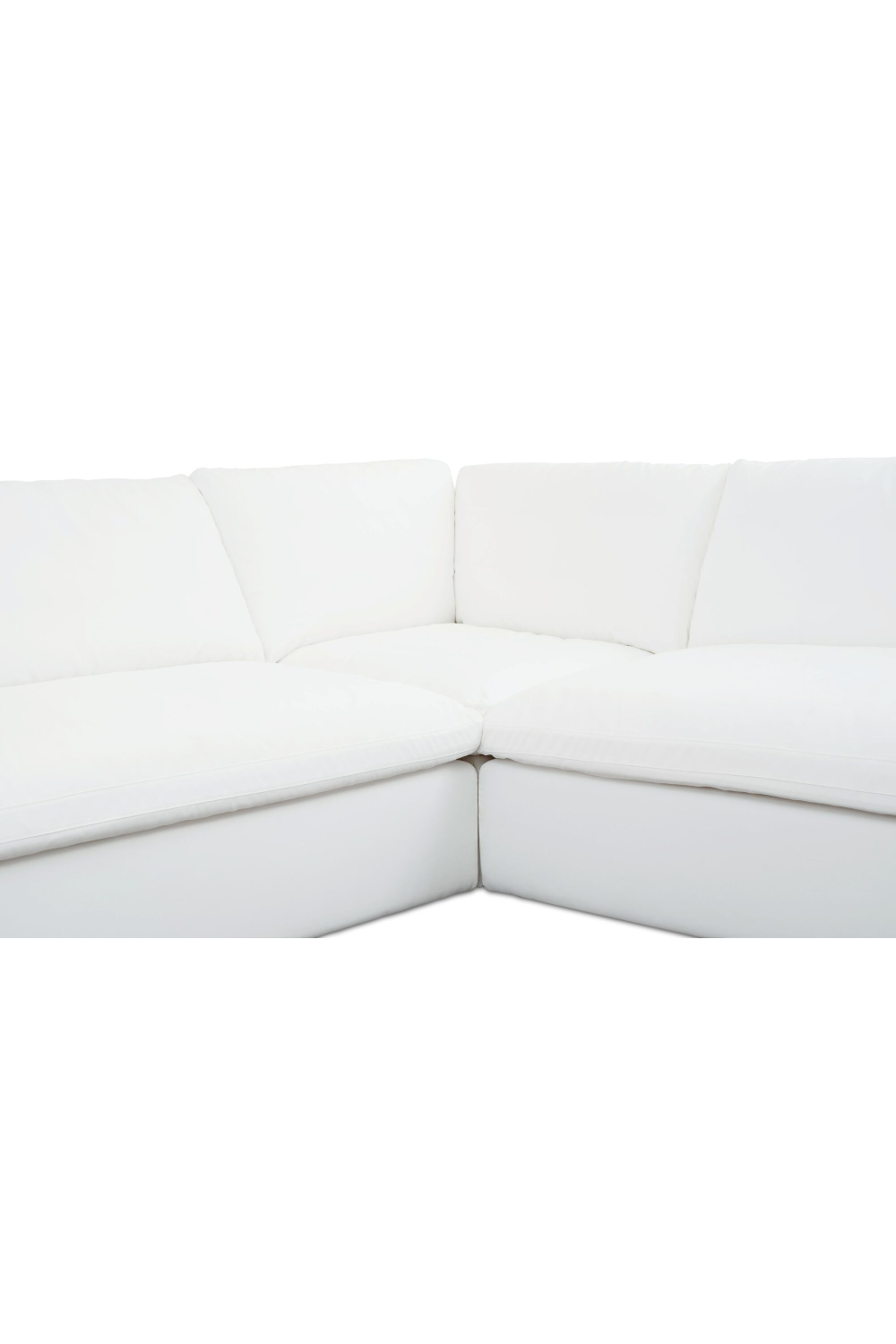 Modern European furniture - 3-Piece White Outdoor Modular Sofa - www.oroa.com | Oroa.com
