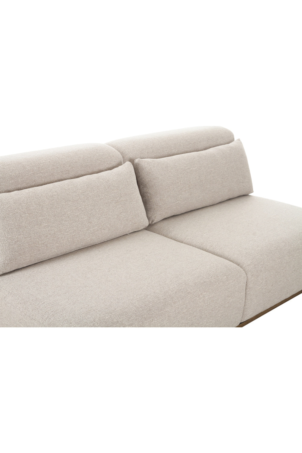 Modern European furniture - Cream Fabric Sofa - www.oroa.com | Oroa.com