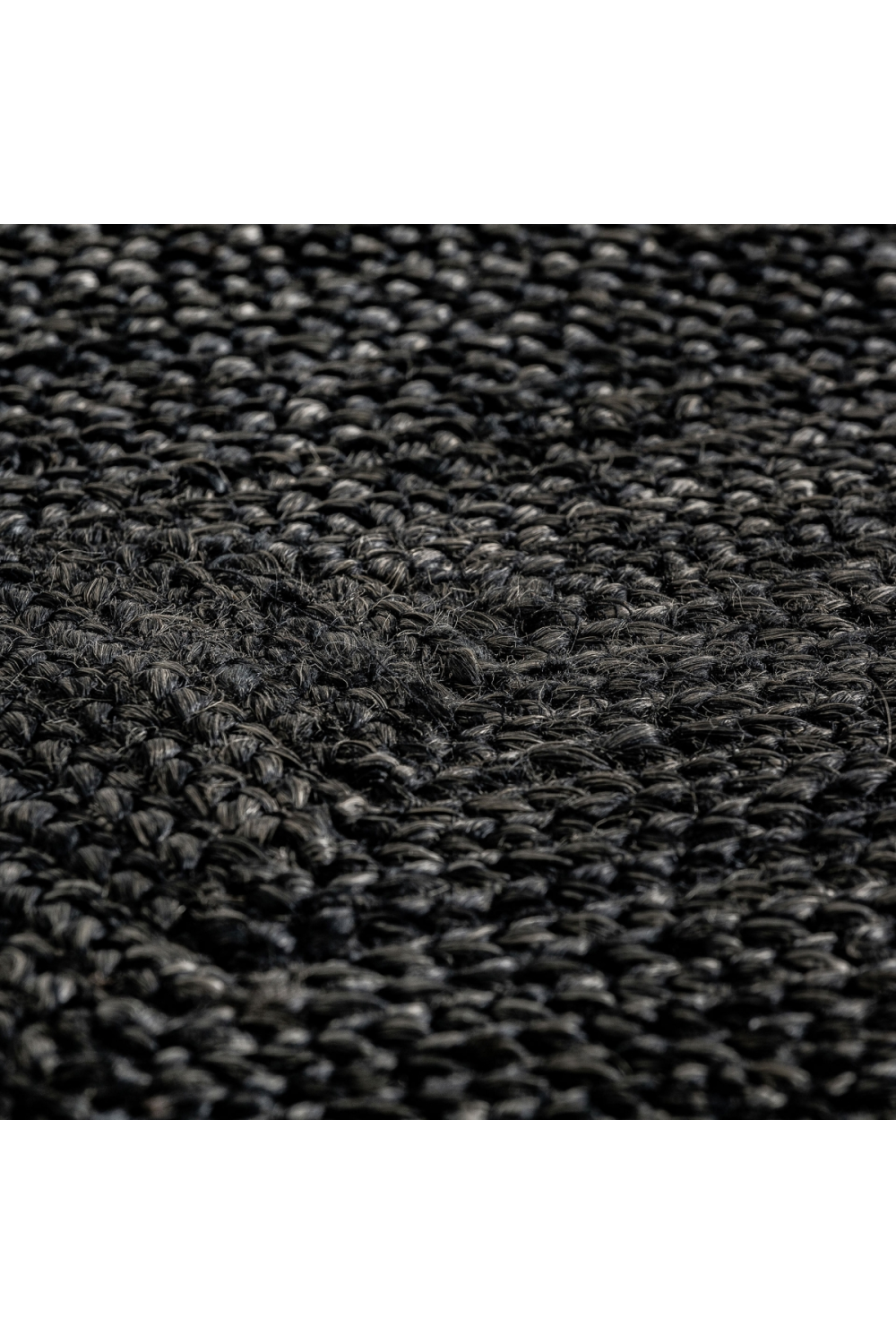 Black Natural Fiber Carpet 10' x 7' | Oroa.com