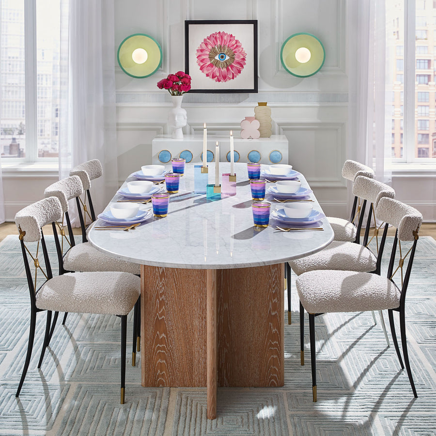 Cross Detail Dining Chair | Oroa.com