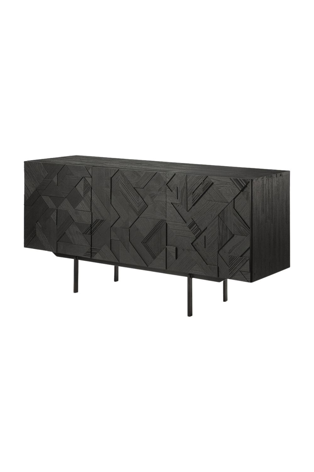 Black Teak Sideboard | Oroa.com