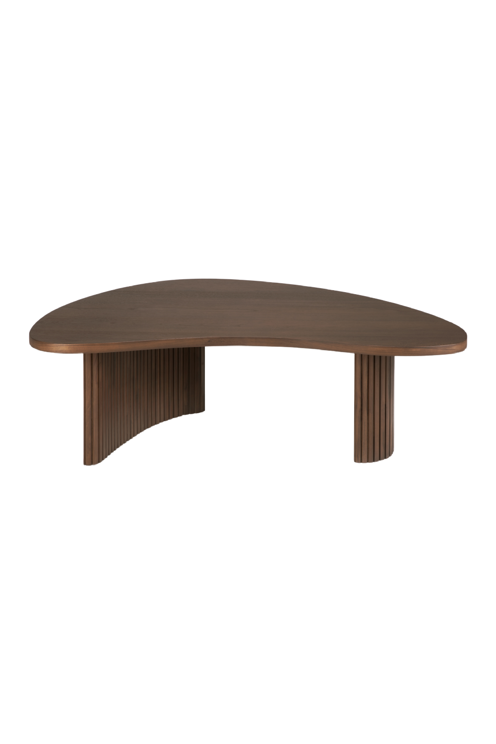 Teak Pebble-Shaped Coffee Table | Oroa.com