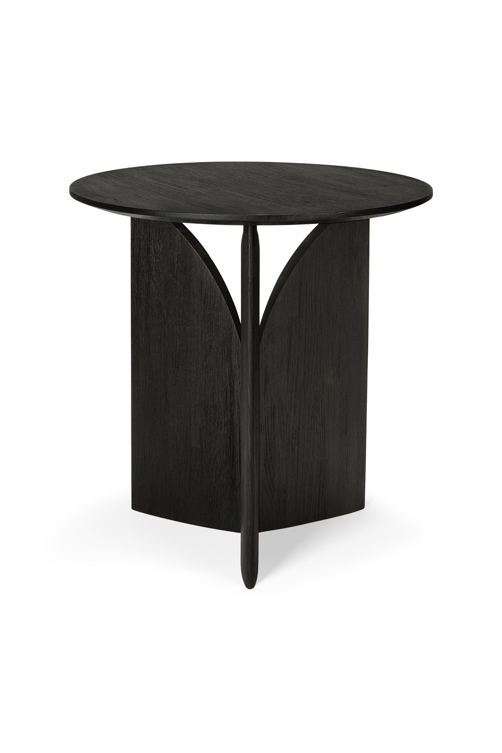 Black Teak Side Table | Oroa.com