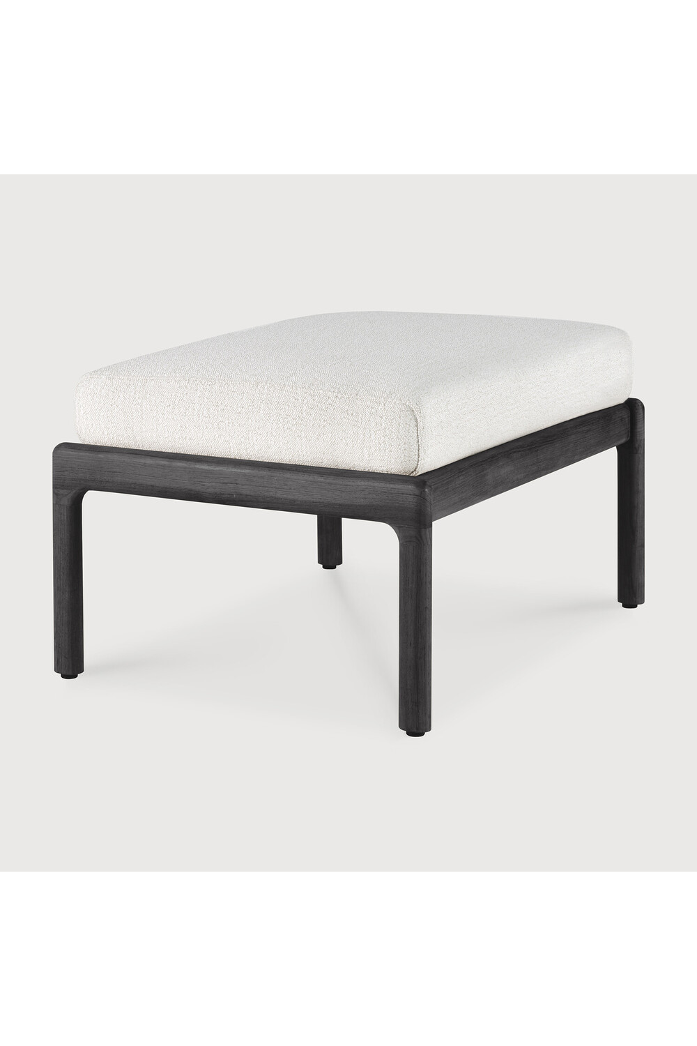Teak Cushioned Outdoor Stool | Oroa.com