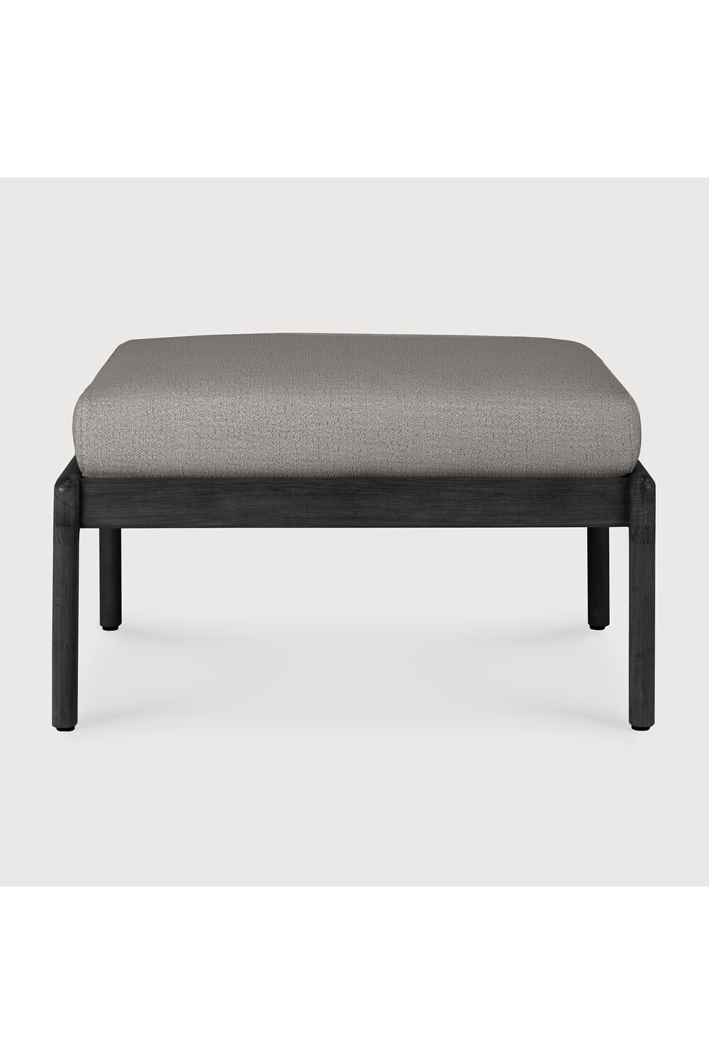 Teak Cushioned Outdoor Stool | Oroa.com