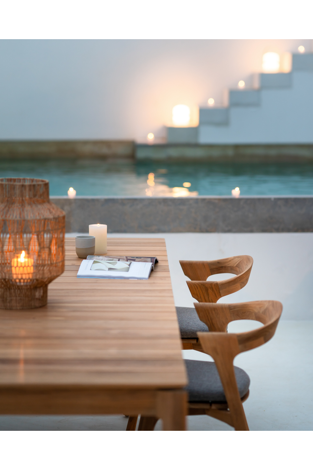 Teak Outdoor Dining Table | Oroa.com