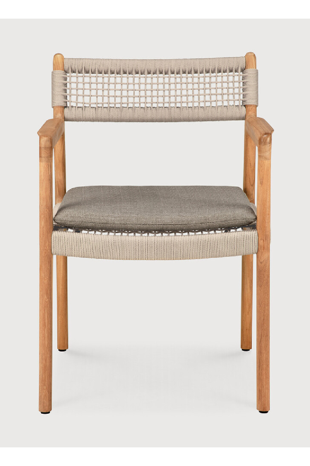 Beige Woven Outdoor Dining Chair | Oroa.com