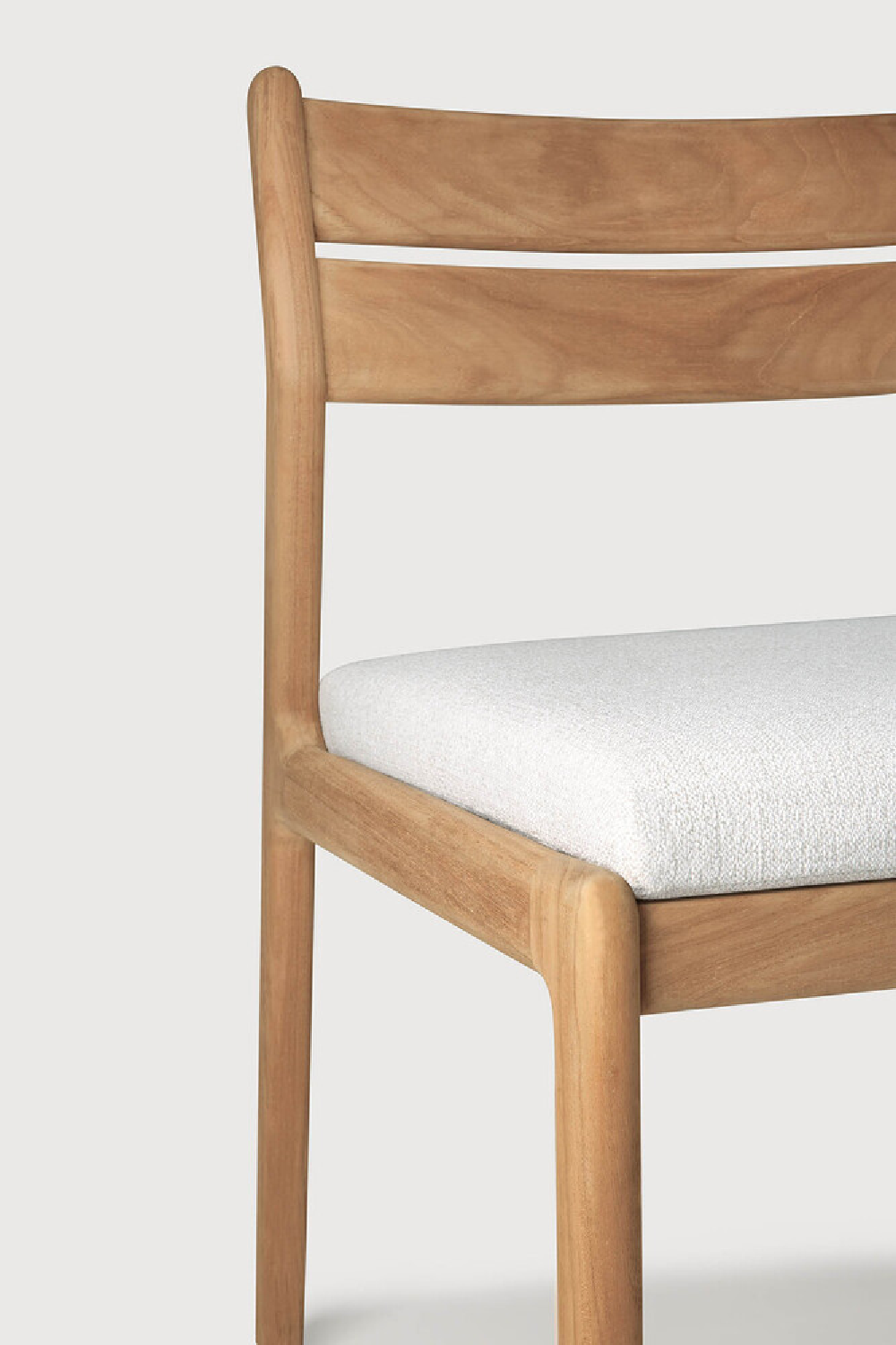 Teak Padded Outdoor Dining Chair | Oroa.com