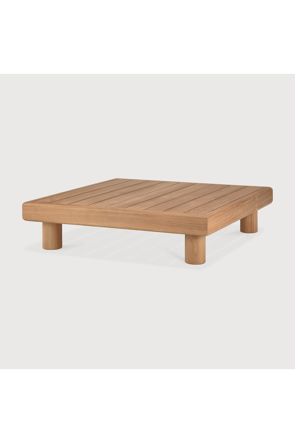 Slatted Teak Outdoor Coffee Table | Oroa.com