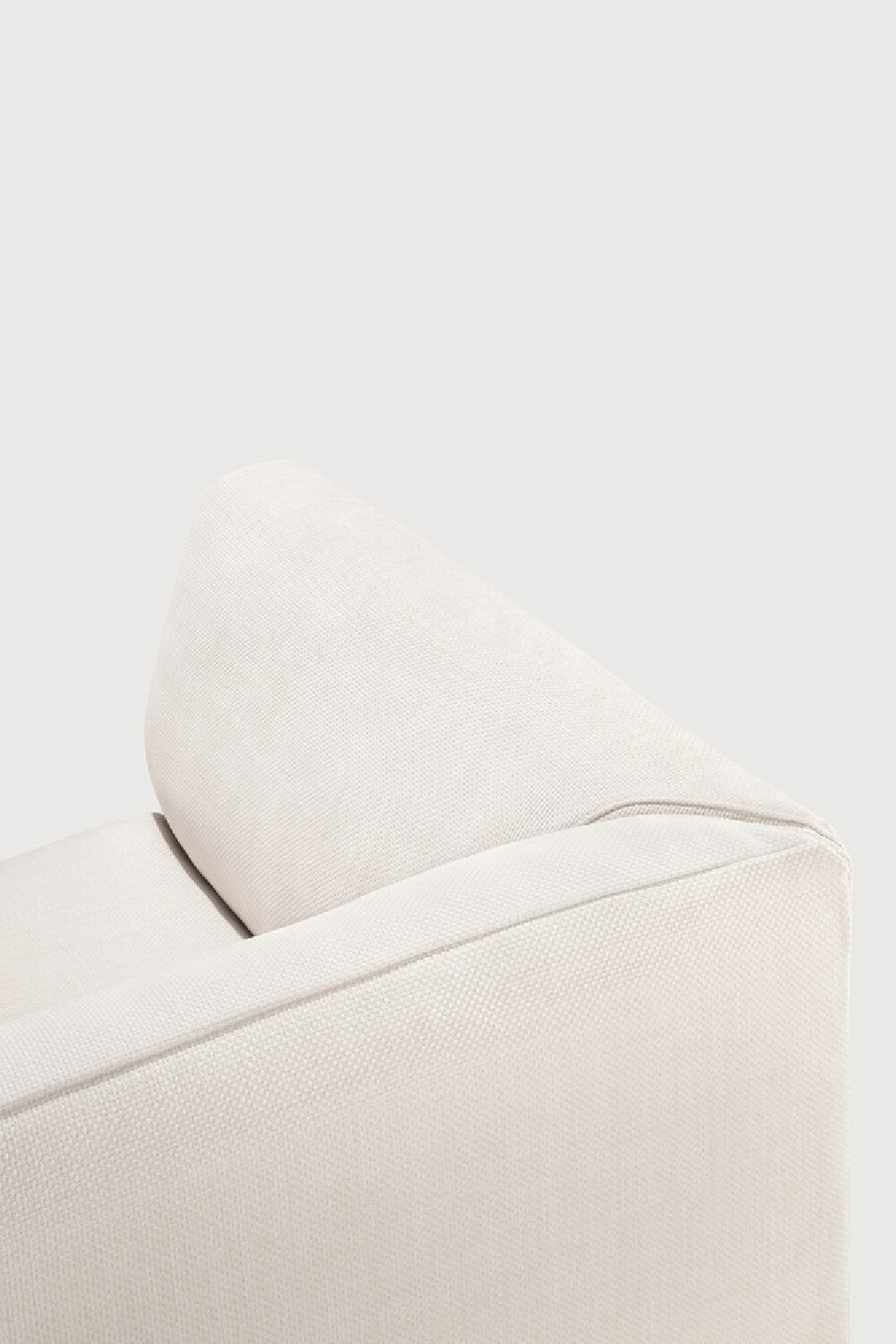White Outdoor Modular End Sofa | Oroa.com