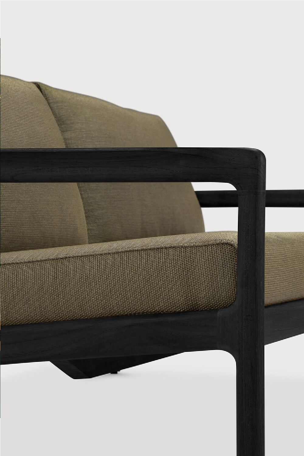 Black Teak Outdoor Sofa | Oroa.com