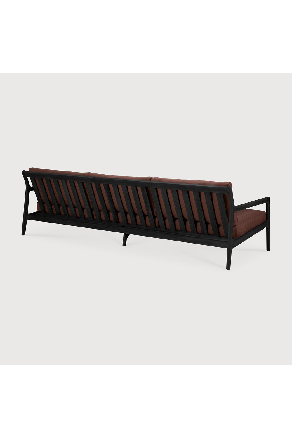 Black Teak 3+ Seater Outdoor Sofa | Oroa.com
