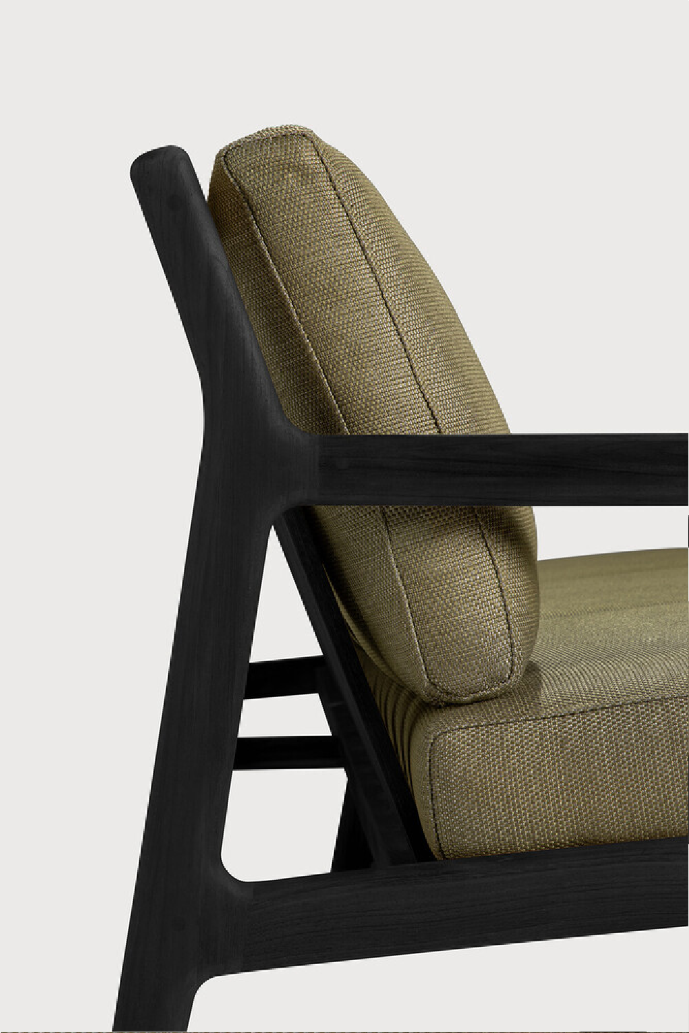 Black Teak 3+ Seater Outdoor Sofa | Oroa.com