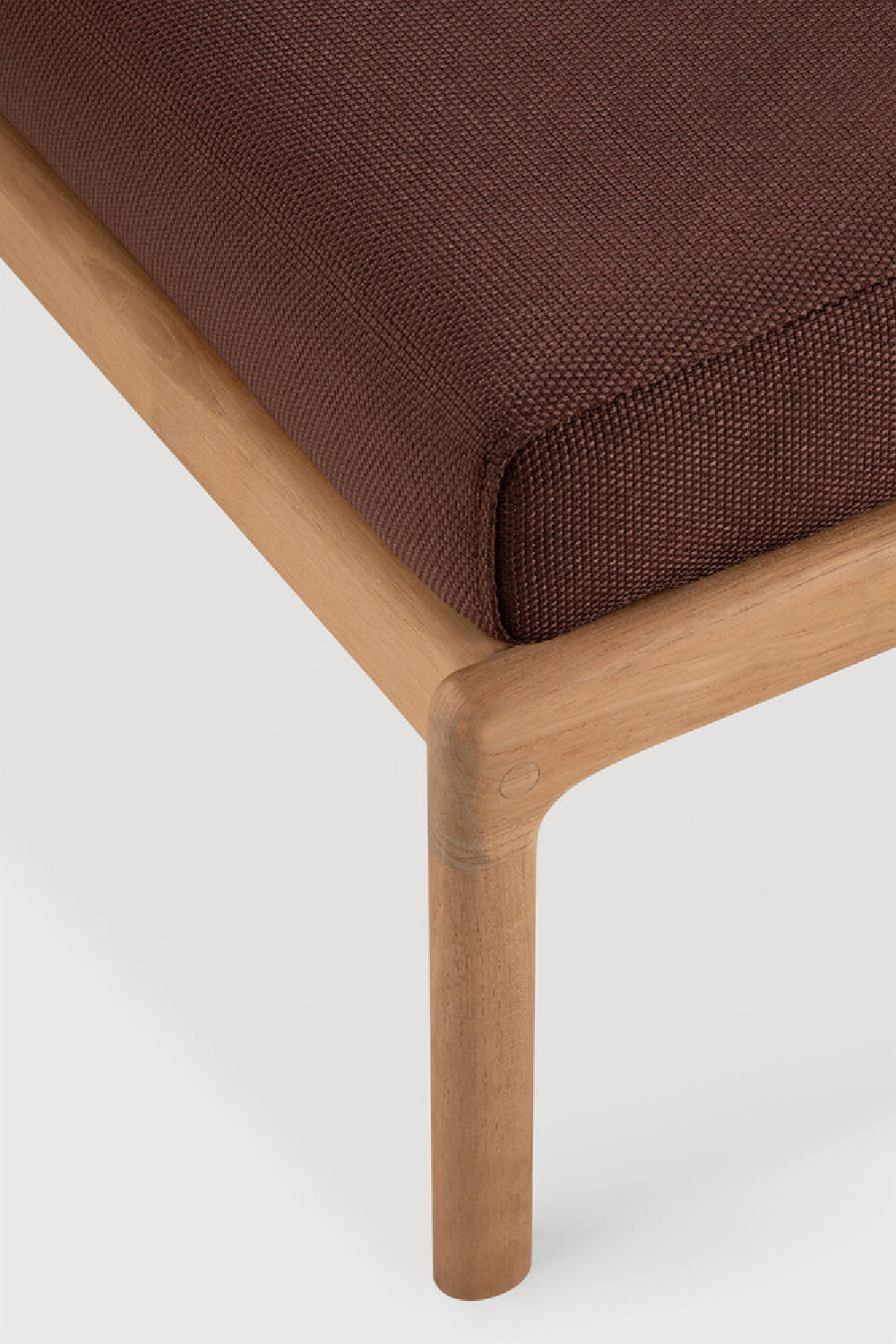 Natural Teak Outdoor Ottoman | Oroa.com