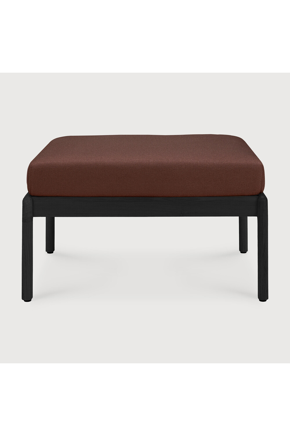 Teak Cushioned Outdoor Stool | Oroa.com