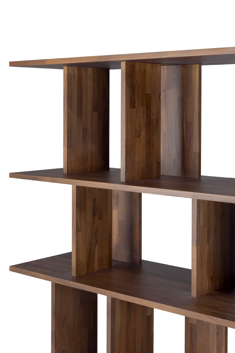 Brown Teak Shelving System | Oroa.com